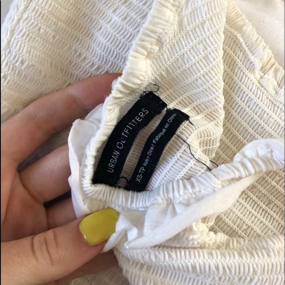 urban outfitters frilly tank top